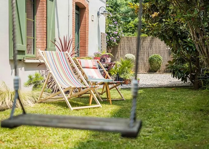 T5 Rénové Avec Bureau Jardin Et Parking En Centre * Toulouse