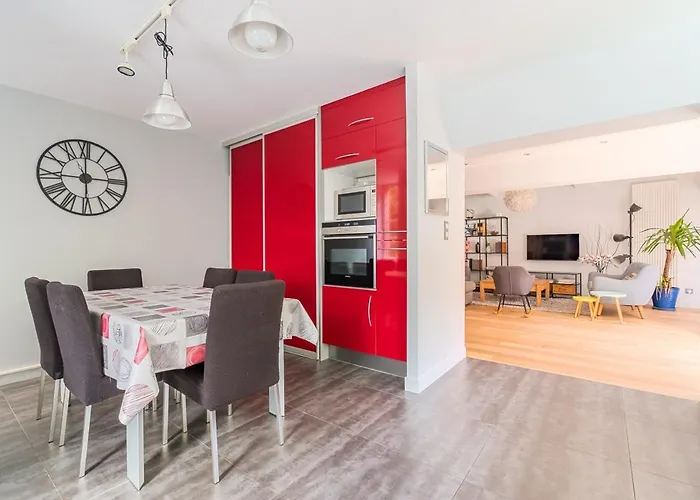 公寓 T5 Renove Avec Bureau Jardin Et Parking En Centre 圖盧茲