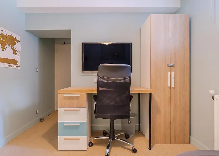 Lejlighed T5 Renove Avec Bureau Jardin Et Parking En Centre Toulouse